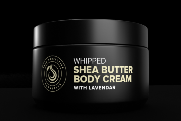 Shea Butter Body Cream Lavender front view
